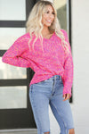 Colorful Crew Neck Sweater | 3 Colors