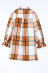 Plaid Pattern Dress | Small - 3X Large | 4 Colors