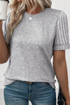 Ribbed Splice Detailed Top