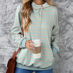 Cozy Striped Hoodie | 2 Colors