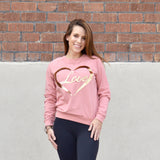 Valentine Love Sweatshirt - Pink