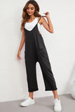 Spaghetti Strap Pocketed Jumpsuit