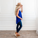 Relaxed Tank Top - Blue