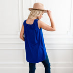Relaxed Tank Top - Blue