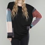 Color Block Top With Pockets  | 2 Colors