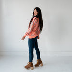 Cozy Striped Hoodie | 2 Colors
